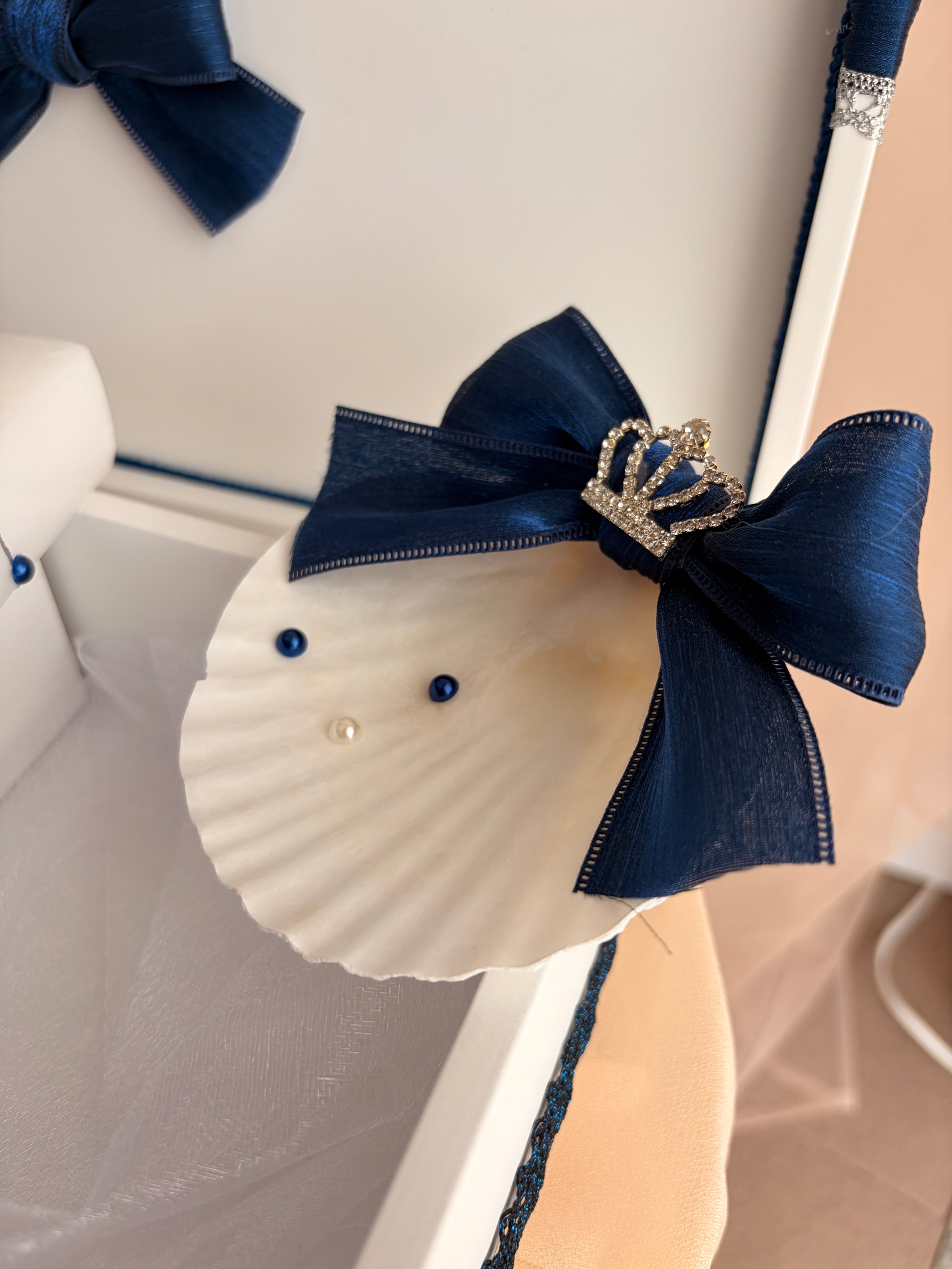 Conjunto de Batismo Navy